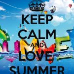 keep calm summer